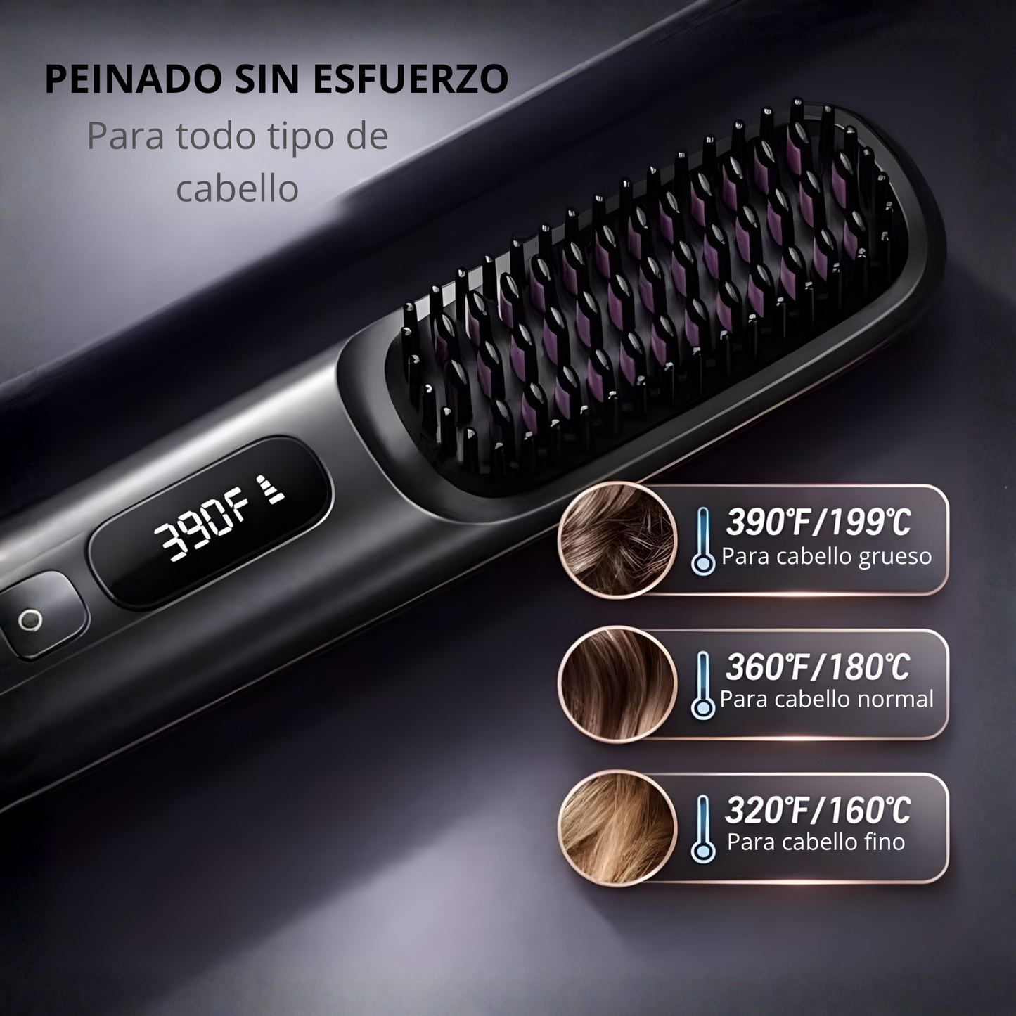 Cepillo Alisador Portatil