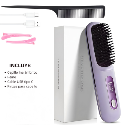 Cepillo Alisador Portatil