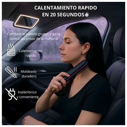 Cepillo Alisador Portatil